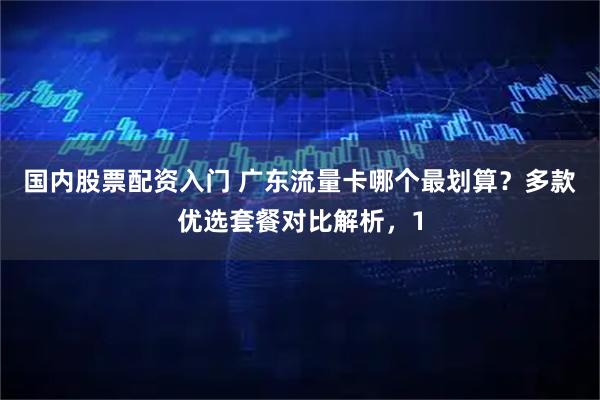 国内股票配资入门 广东流量卡哪个最划算?多款优选套餐对比解析,1